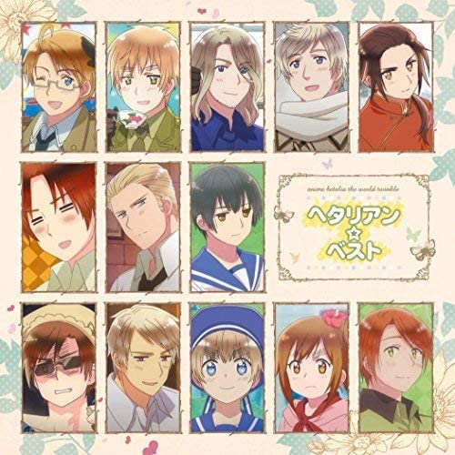 Hetalia World Twinkle Hetalian Best 2CD - front cover