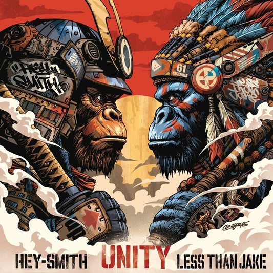 HEY-SMITH & Less Than Jake Unity Standard Edition CD cover
