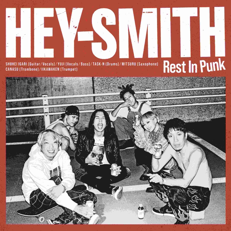 HEY-SMITH Rest In Punk Standard Edition CD cover