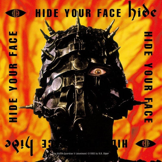 hide HIDE YOUR FACE 2024 Remaster Reissue CD cover