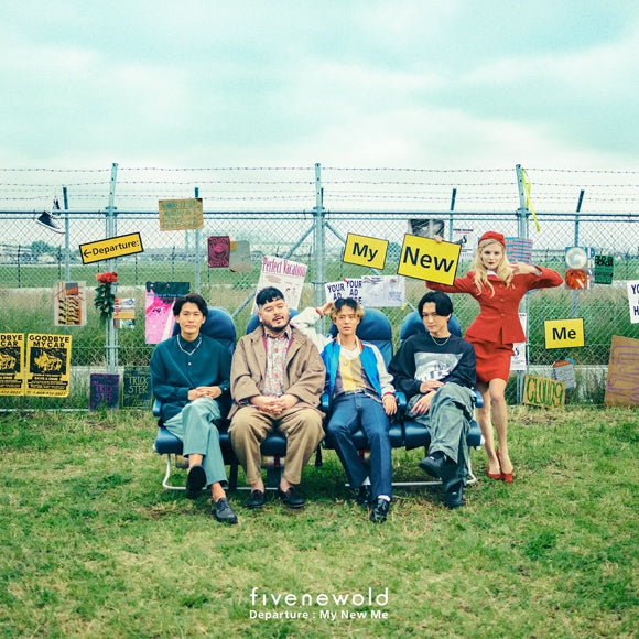 HIGH CARD Departure: My New Me by FIVE NEW OLD Standard Edition Album CD - jacket artwork 1