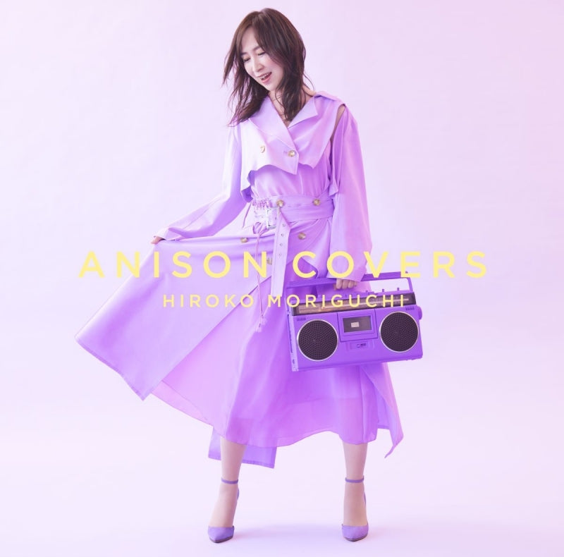 Hiroko Moriguchi ANISON COVERS Standard Edition CD cover