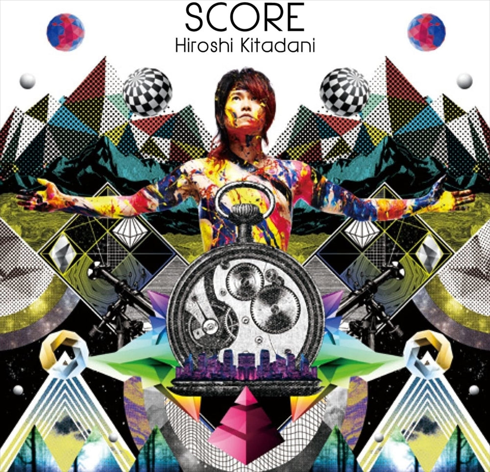 Hiroshi Kitadani SCORE CD + DVD - front cover