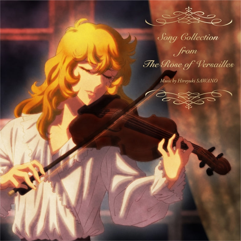 Hiroyuki Sawano Song Collection from The Rose of Versailles CD cover