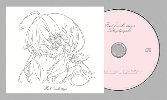 Hitsujibungaku Feel / Mild Days CD - front cover