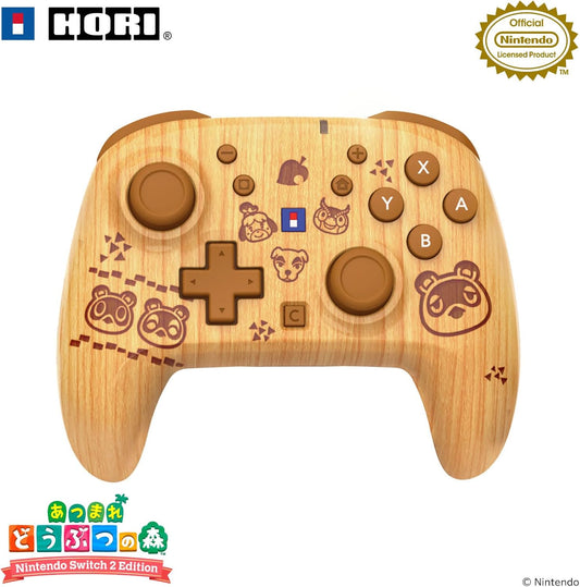 Nintendo Switch 2 Animal Crossing Wireless HORIPAD TURBO - DIY Life - official HORI product image