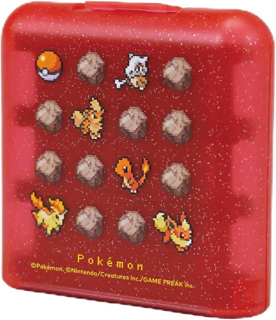 Nintendo Switch 2 Pokemon 24-Game Card Case - Pixel Red - official HORI product image