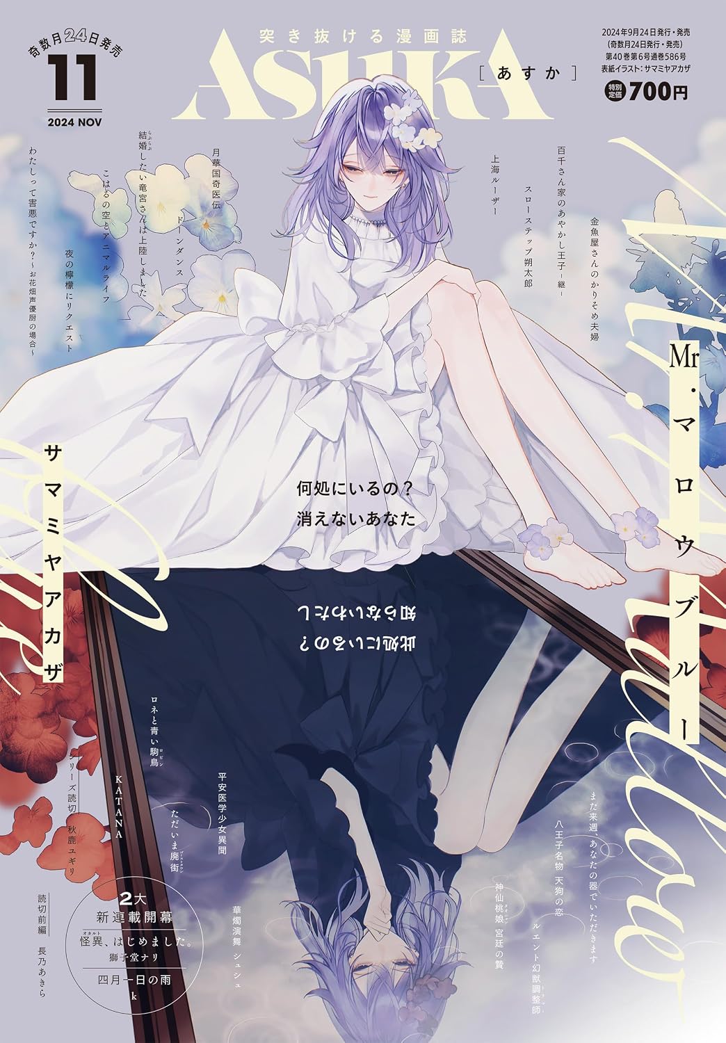 Asuka November 2024 - Mr. Mallow Blue cover