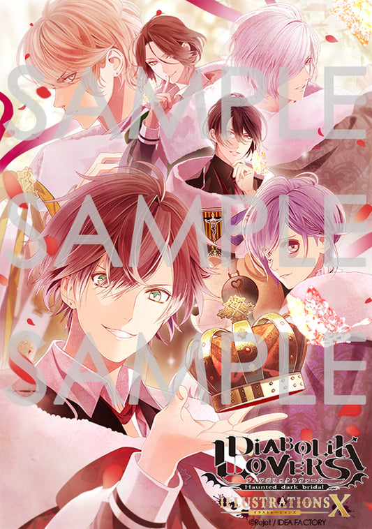 DIABOLIK LOVERS Illustrations X Artbook - Japanese edition cover
