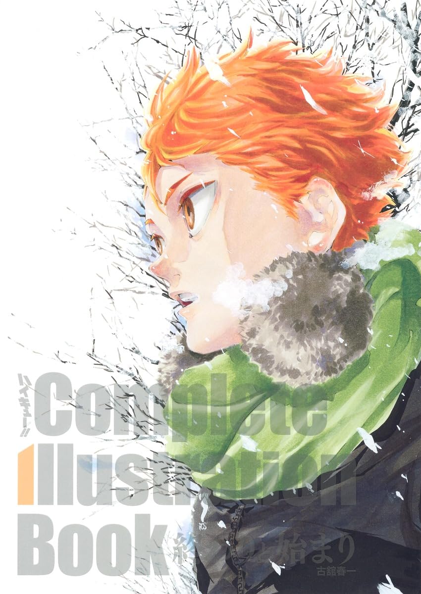 Haikyu!! - Complete Illustration Book: Endings and Beginnings - Japanese edition cover
