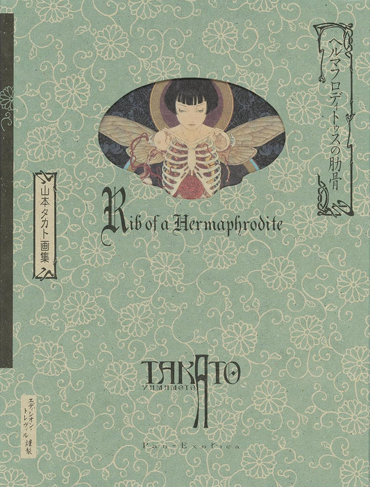 Hermaphroditus no Rokkotsu - Takato Yamamoto Artbook New Edition - Japanese edition cover