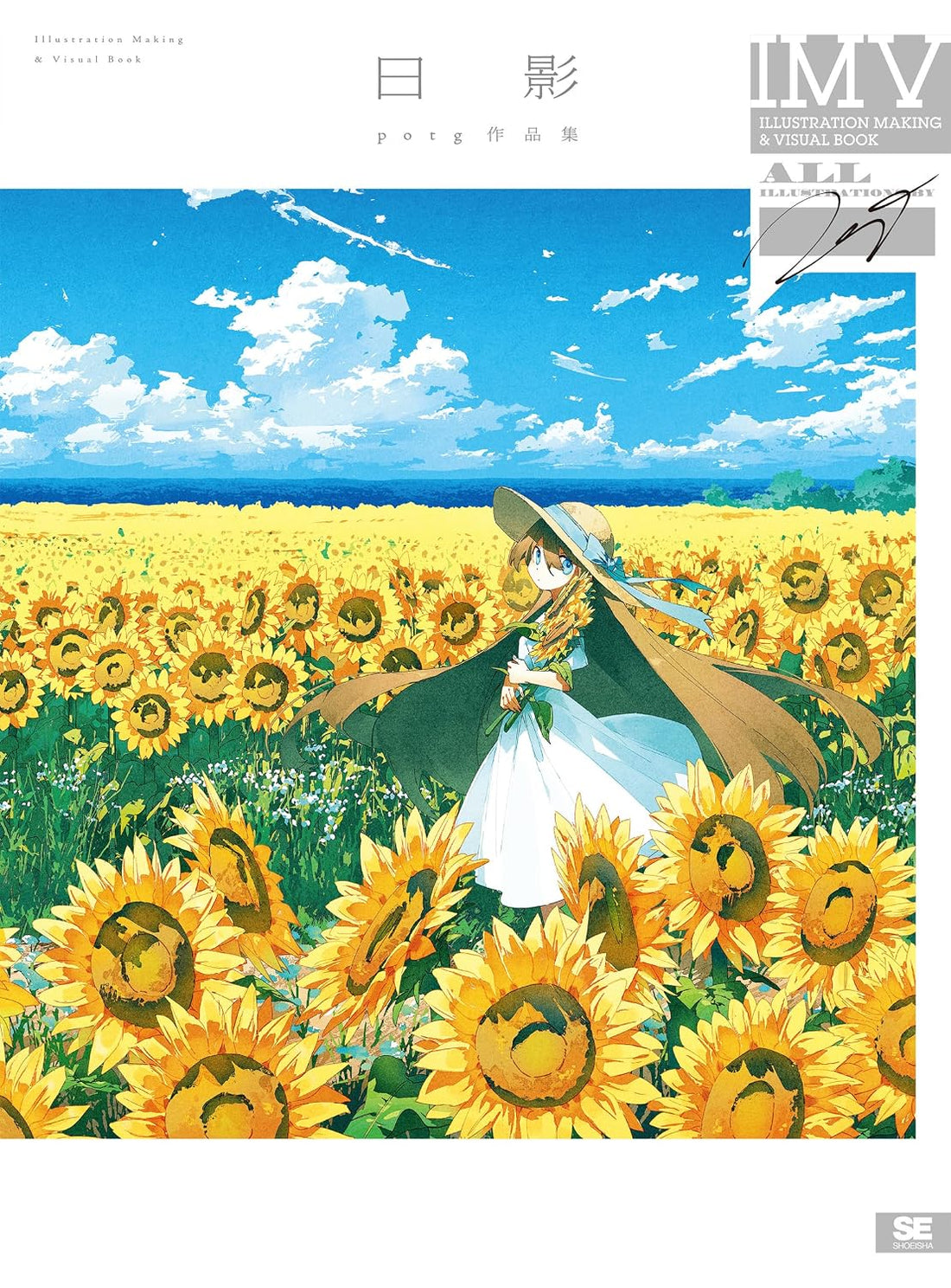Hikage - potg Illustration Making & Visual Book - Japanese edition cover