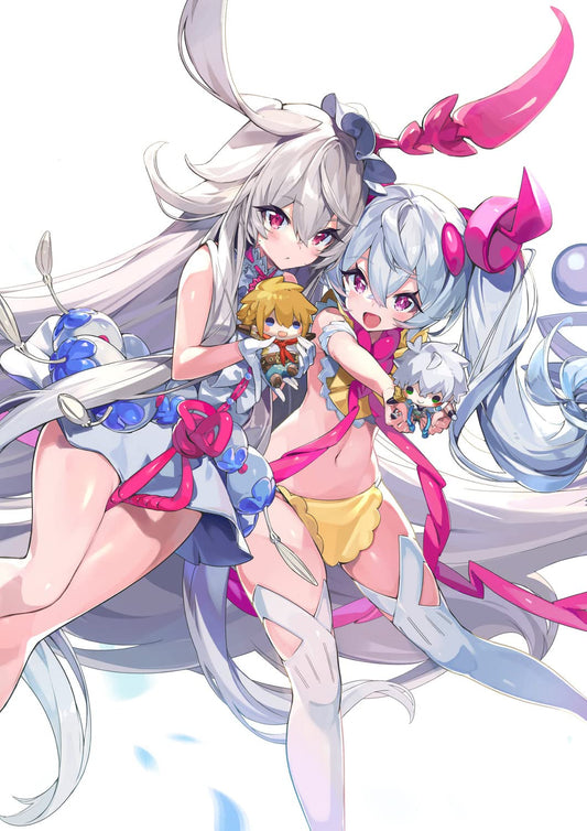 Last Period Official Character Art Works 2 - Japanese edition cover