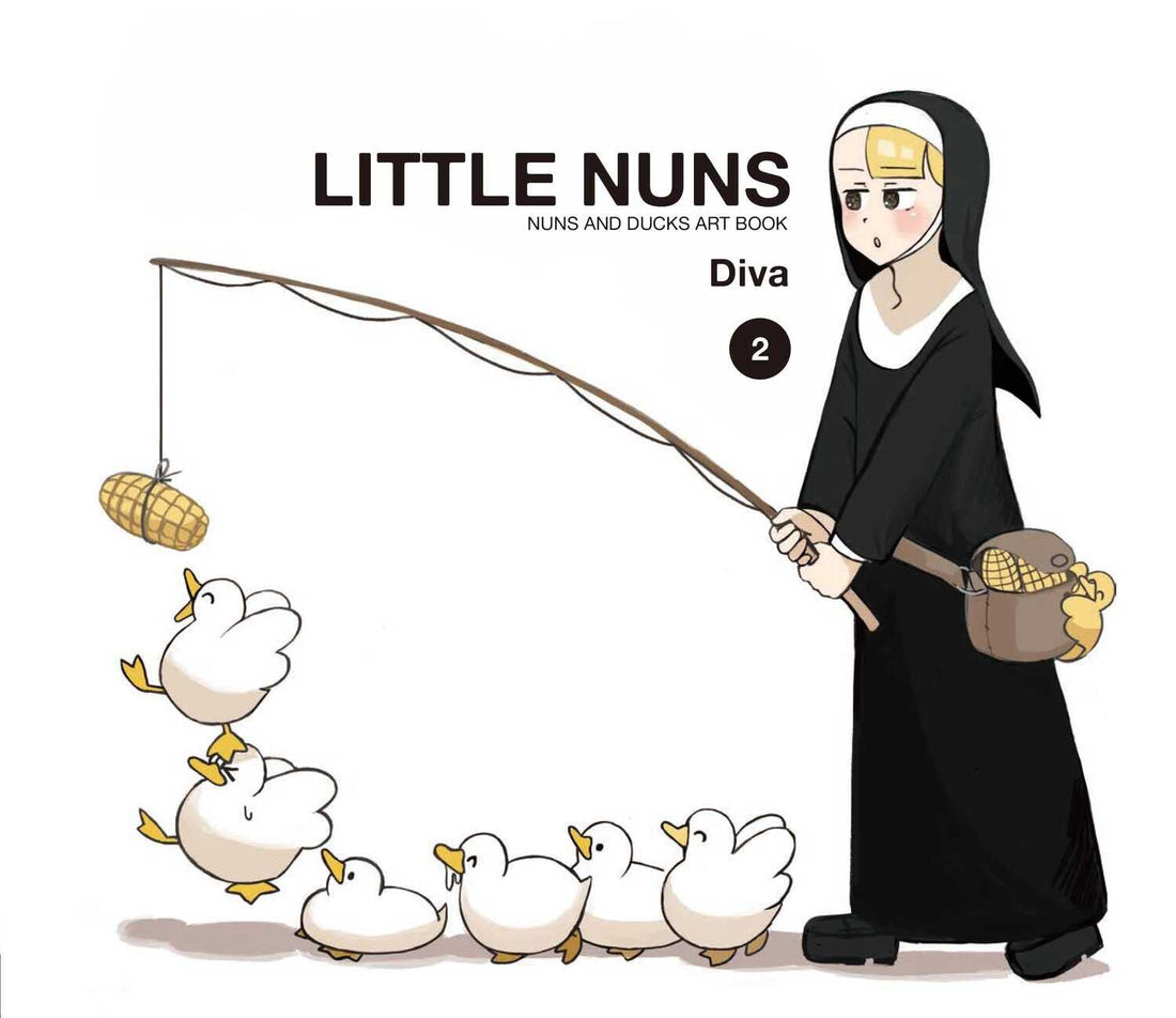 Little Nuns - Nuns and Ducks Art Book Vol. 2 - Japanese edition cover