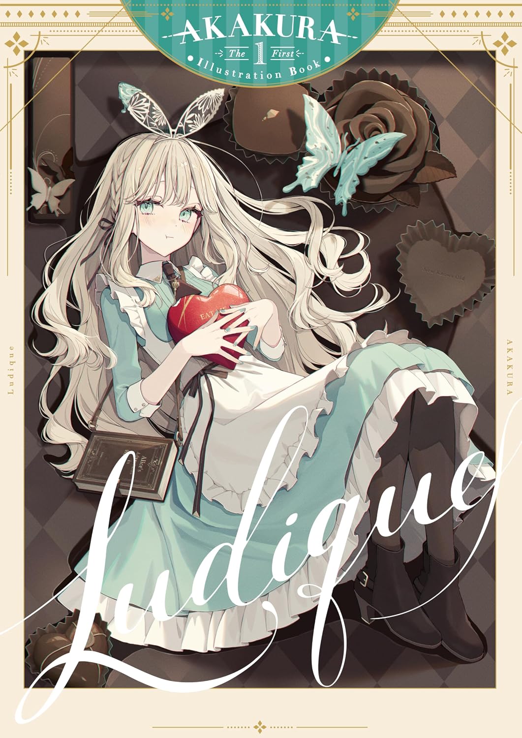 Ludique - Akakura Artworks - Japanese edition cover