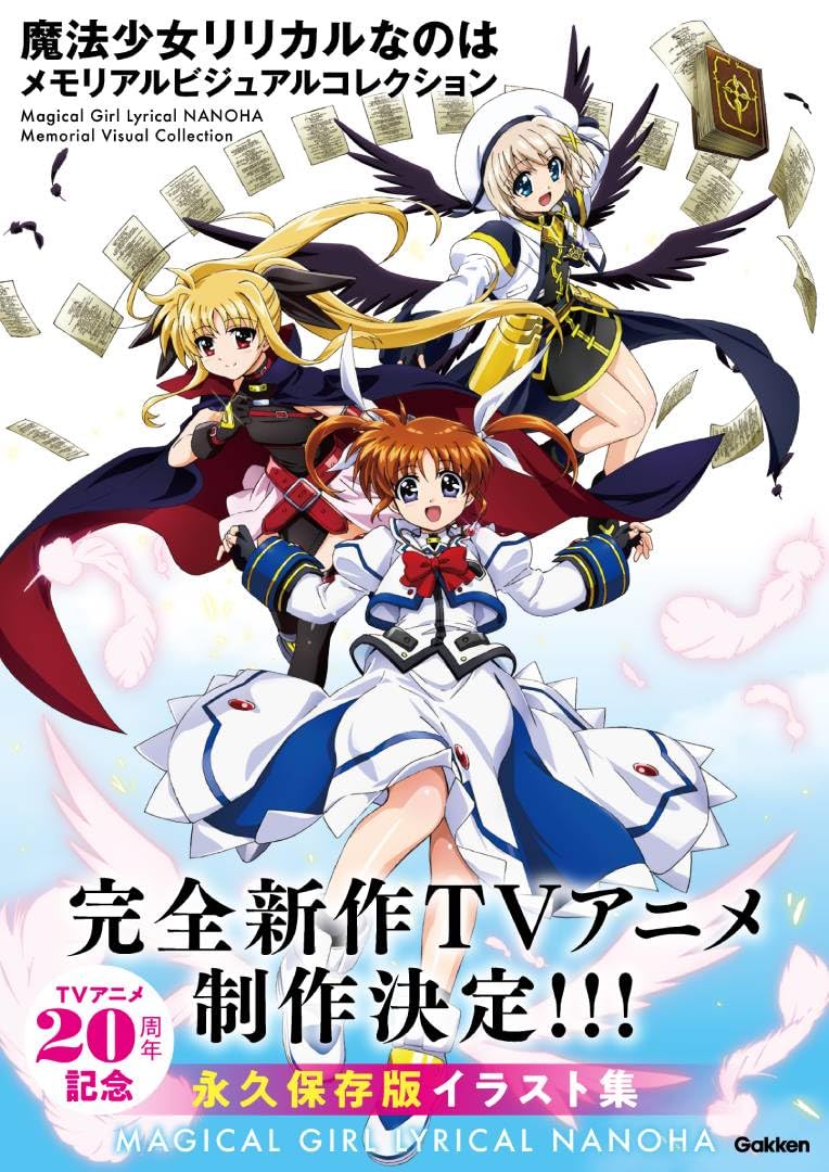 Magical Girl Lyrical Nanoha Memorial Visual Collection - Japanese edition cover