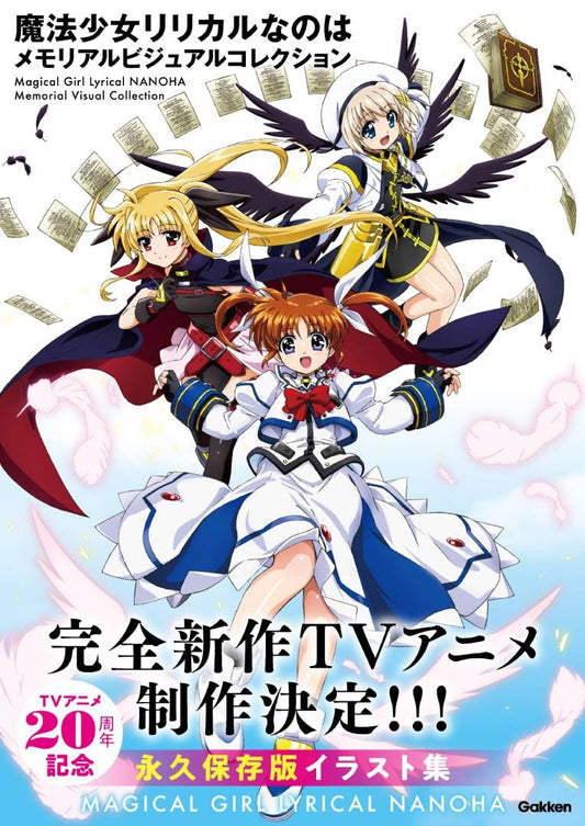Magical Girl Lyrical Nanoha Memorial Visual Collection - Japanese edition cover