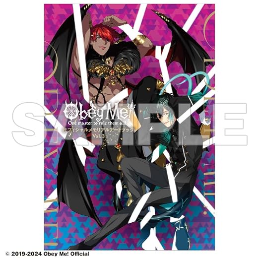Obey Me! Official Memorial Artbook Vol. 3 - Japanese edition cover