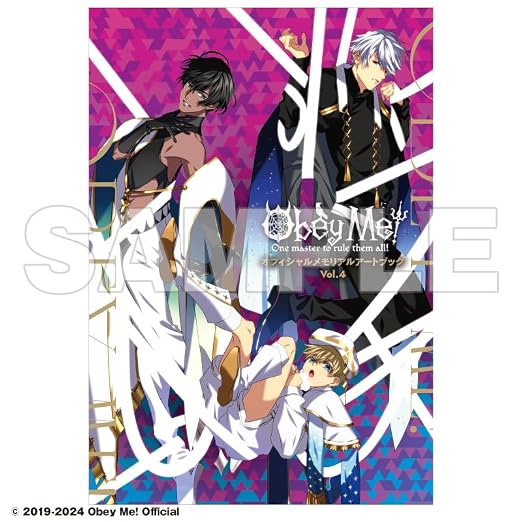 Obey Me! Official Memorial Artbook Vol. 4 - Japanese edition cover