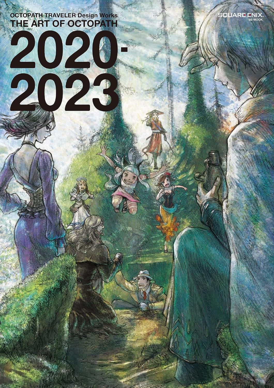 Octopath Traveler Design Works - The Art of Octopath 2020-2023 - Japanese edition cover
