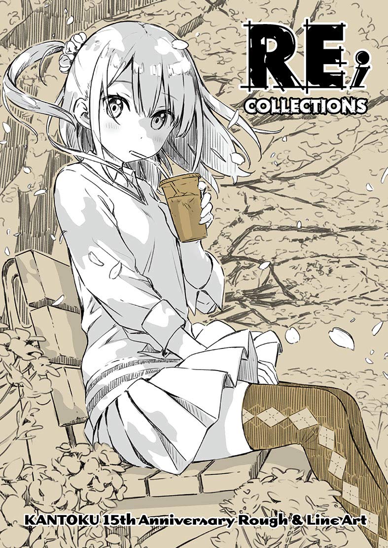 Re;collections - Kantoku 15th Anniversary Rough & Line Art - Japanese edition cover