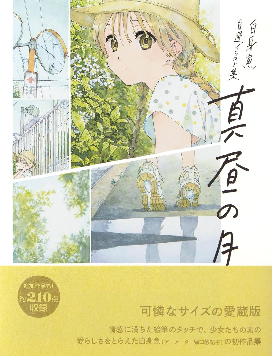 Shiromizakana Selected Illustrations Midday Moon Collector's Edition - Japanese edition cover