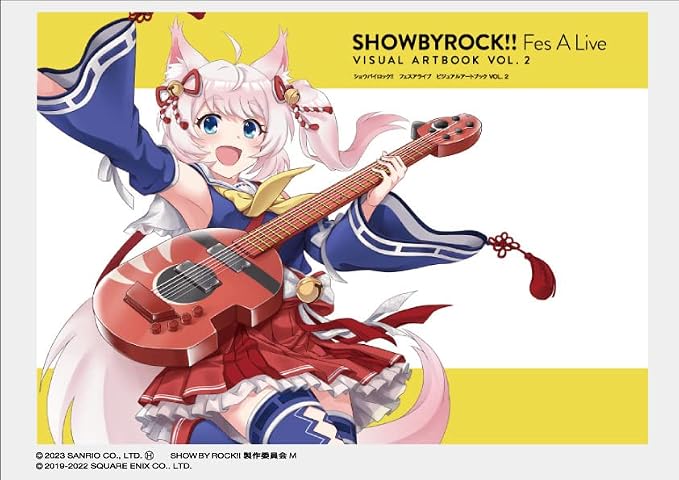 Show By Rock!! Fes A Live Visual Artbook Vol. 2 - Japanese edition cover