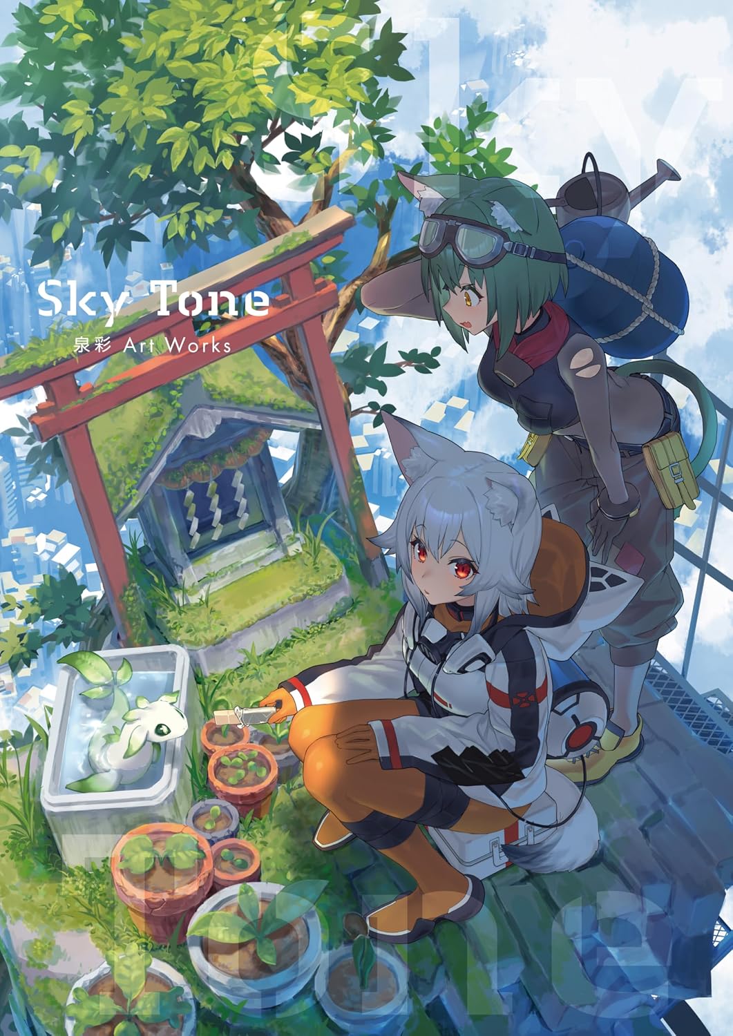 Sky Tone - Izumi Sai Art Works - Japanese edition cover