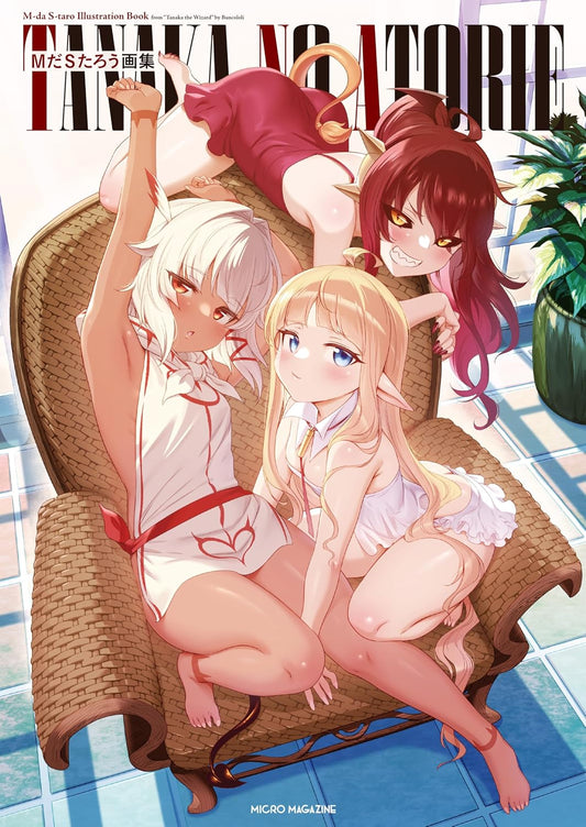 Tanaka no Atorie - Mda S Taro Artbook - Japanese edition cover