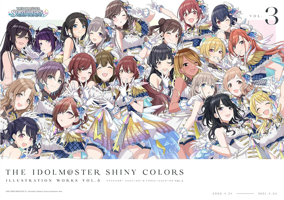 The Idolmaster Shiny Colors Illustration Works Vol. 3 - Japanese edition cover