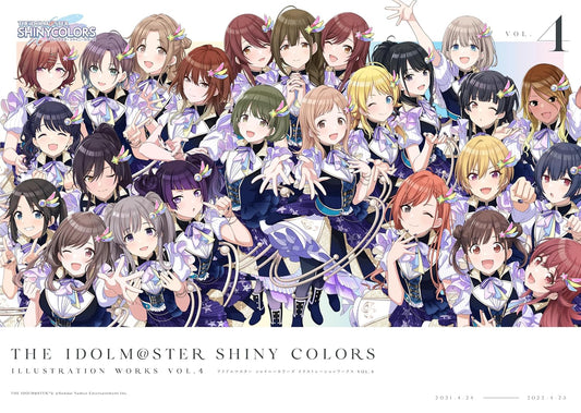The Idolmaster Shiny Colors Illustration Works Vol. 4 - Japanese edition cover