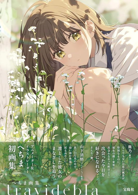 travidebla - Hechima Artbook - Japanese edition cover