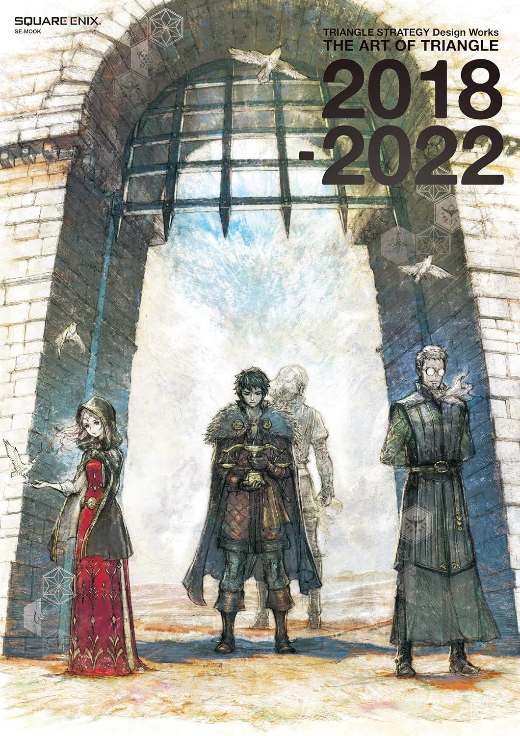Triangle Strategy Design Works - The Art of Triangle 2018-2022 - Japanese edition cover