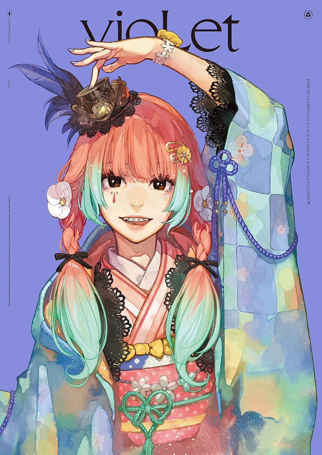 vioLet - Hidari Art Collection - Japanese edition cover