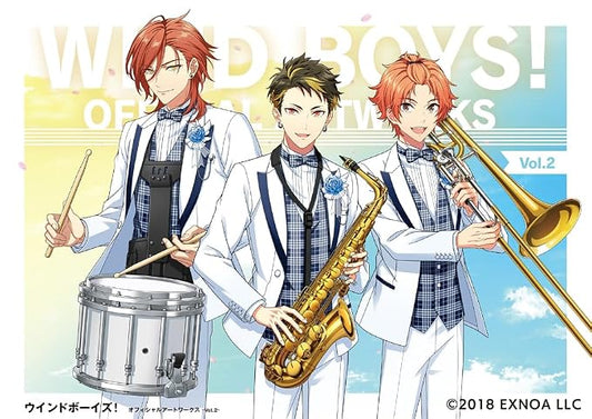Wind Boys! Official Artworks Vol. 2 - Japanese edition cover