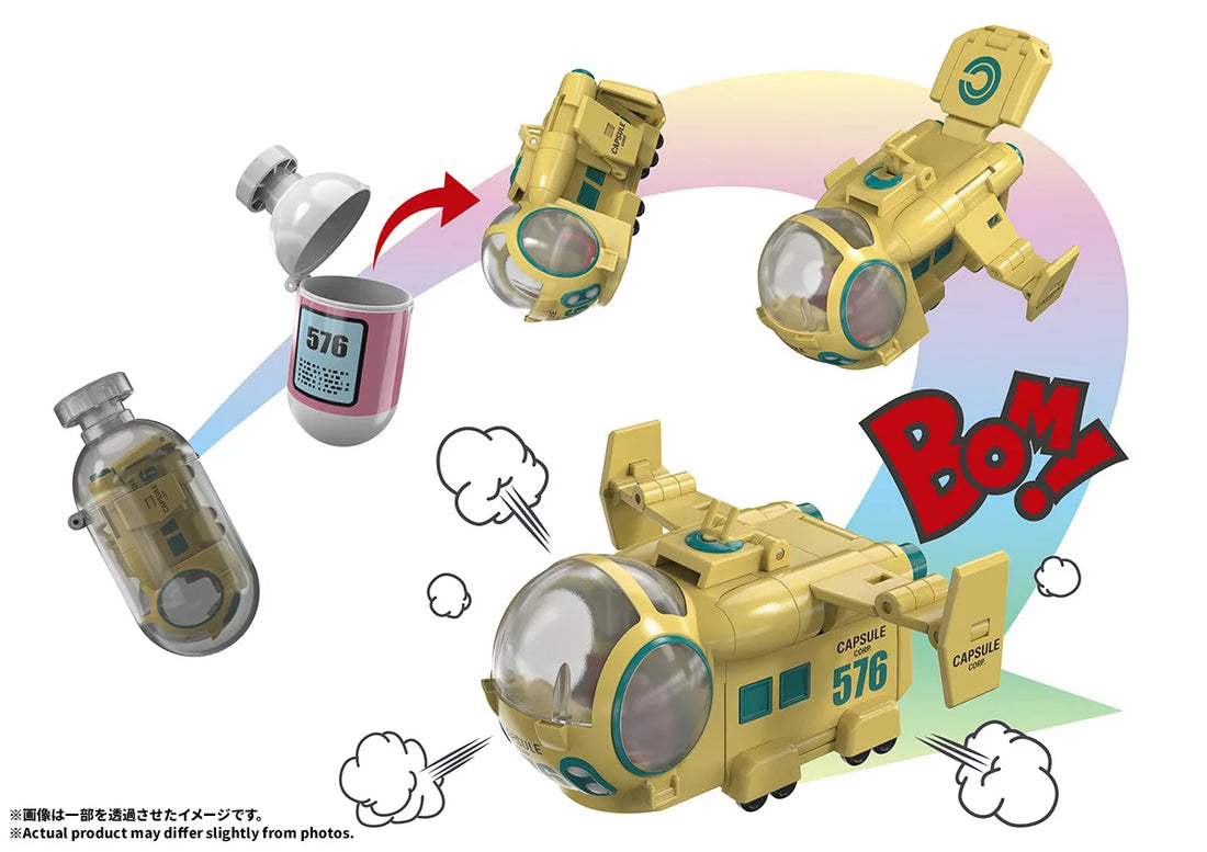 CHANGEARTS Dragon Ball Z Hoi-Poi Capsule No.576 Bulma's Airplane - product view 7