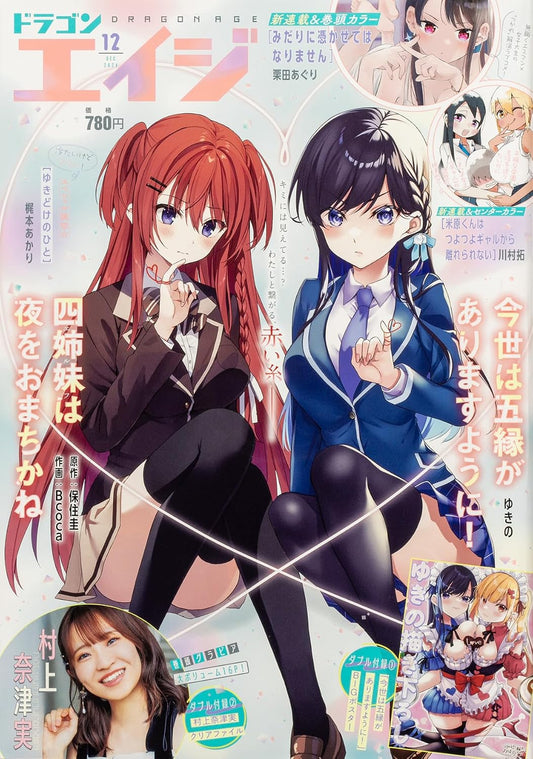 Dragon Age December 2024 - Yonshimai wa Yoru wo Omachikane cover