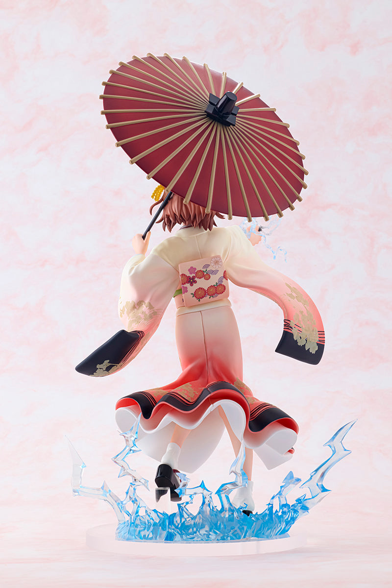 A Certain Scientific Railgun T Mikoto Misaka Furisode Ver. 1/7 Scale Figure KADOKAWA Special Set - product view 7