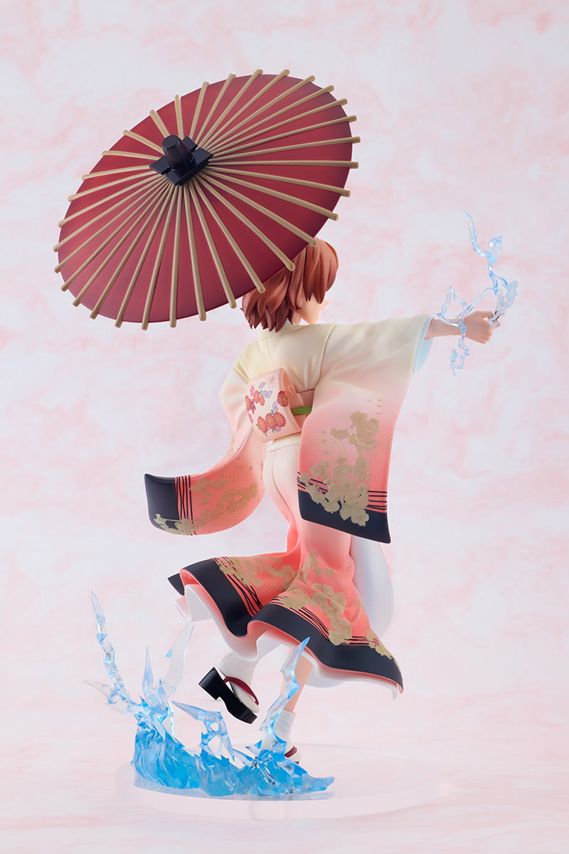 A Certain Scientific Railgun T Mikoto Misaka Furisode Ver. 1/7 Scale Figure KADOKAWA Special Set - product view 8
