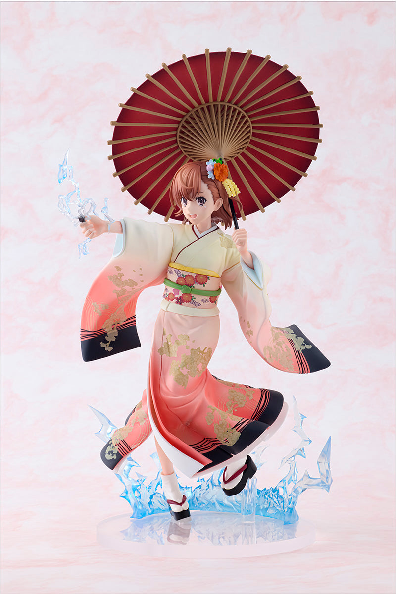 A Certain Scientific Railgun T Mikoto Misaka Furisode Ver. 1/7 Scale Figure KADOKAWA Special Set - product view 9