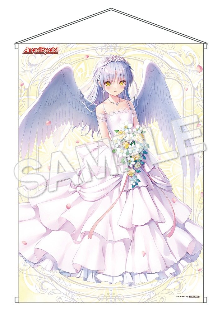 Angel Beats! Kanade Tachibana Wedding Ver. 1/7 Scale Figure KADOKAWA Special Set - product view 2