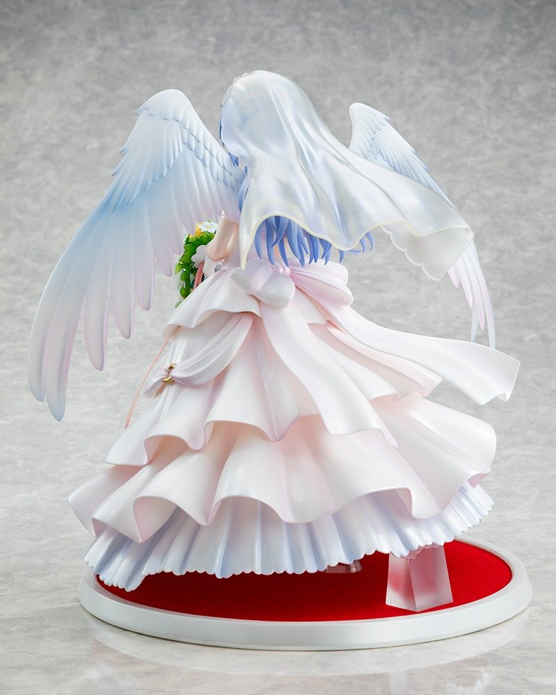 Angel Beats! Kanade Tachibana Wedding Ver. 1/7 Scale Figure KADOKAWA Special Set - product view 6