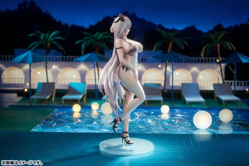 Azur Lane Aegir Night Pool Ver. 1/6 Complete Figure official AmiAmi product image