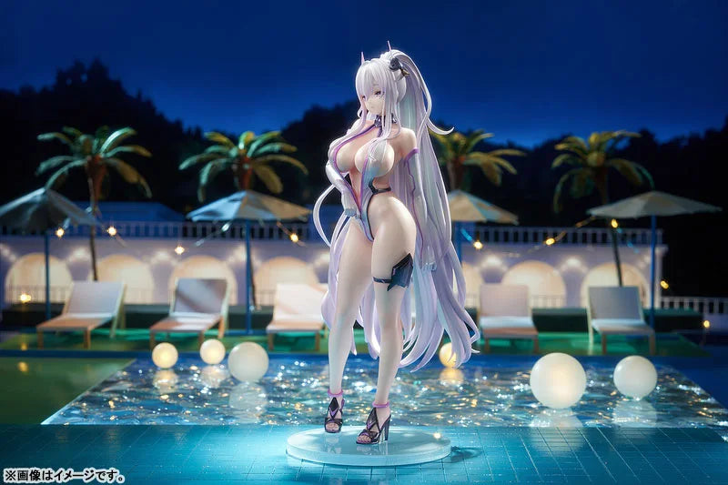 Azur Lane Kearsarge Night Pool Ver. 1/6 Complete Figure official AmiAmi product image