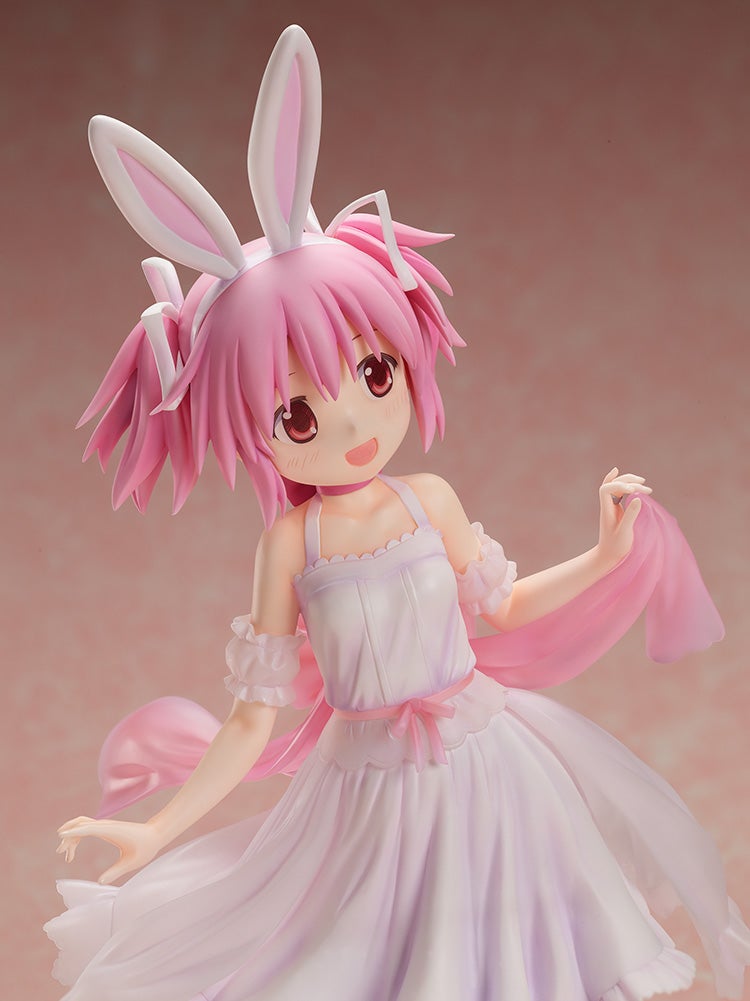 FREEing B-style Puella Magi Madoka Magica Madoka Kaname: Rabbit Ears Ver. 1/4 Reissue Complete Figure official product photo