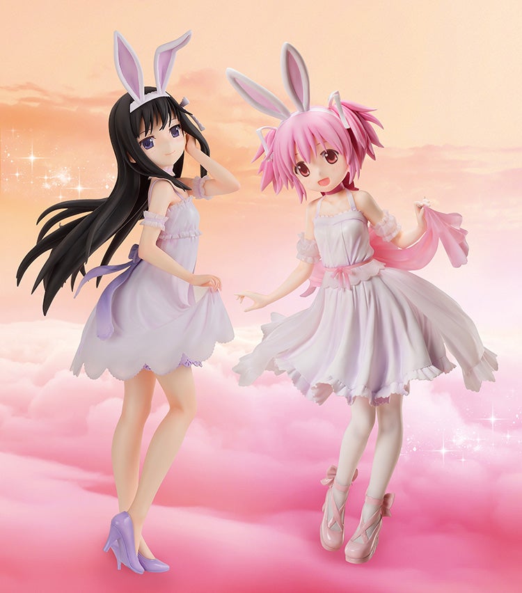FREEing B-style Puella Magi Madoka Magica Madoka Kaname: Rabbit Ears Ver. 1/4 Reissue Complete Figure official product photo