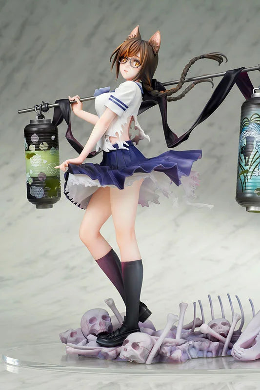 Bakemonogatari Tsubasa Hanekawa Manga Ver. 1/7 Complete Figure official AmiAmi product image