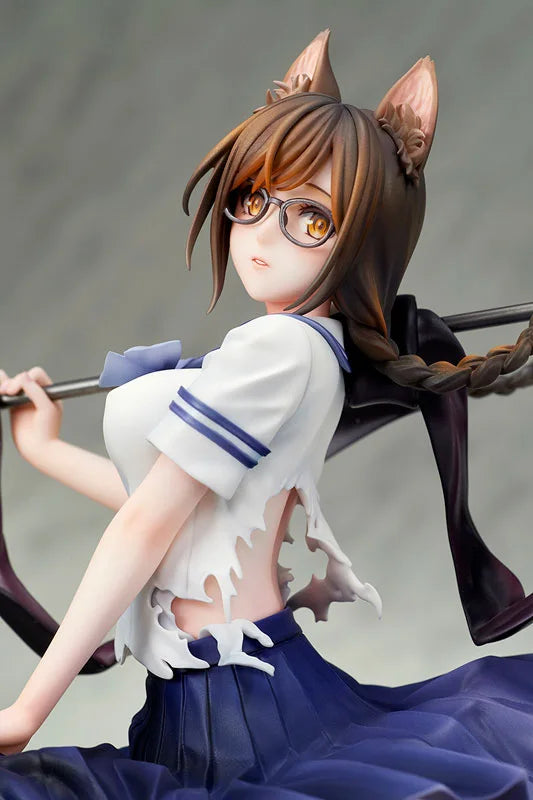 Bakemonogatari Tsubasa Hanekawa Manga Ver. 1/7 Complete Figure official AmiAmi product image