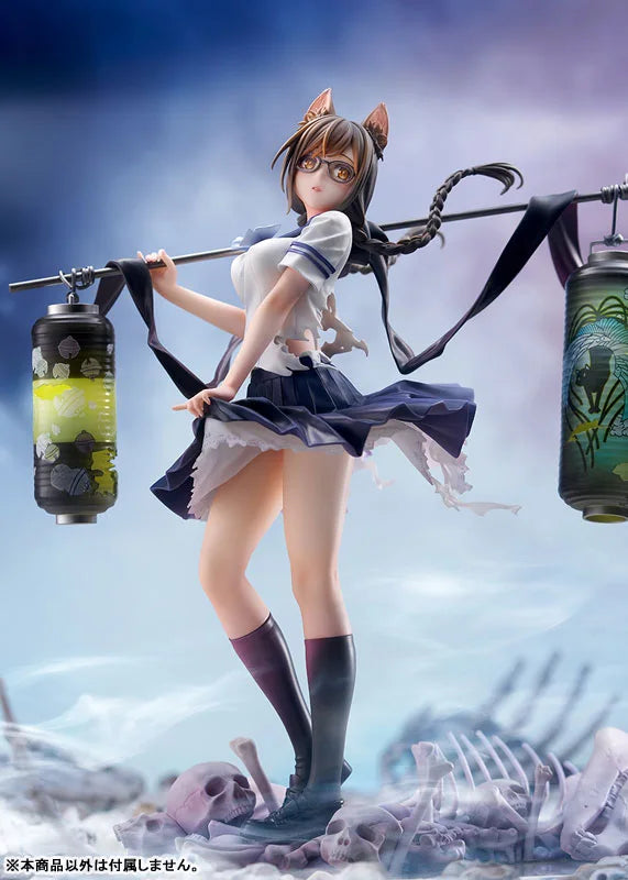 Bakemonogatari Tsubasa Hanekawa Manga Ver. 1/7 Complete Figure official AmiAmi product image