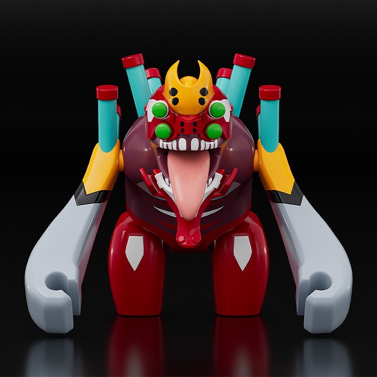 Good Smile Company BRICKROID Rebuild of Evangelion - Evangelion Unit-02 Beast Mode Second Form Action Figure